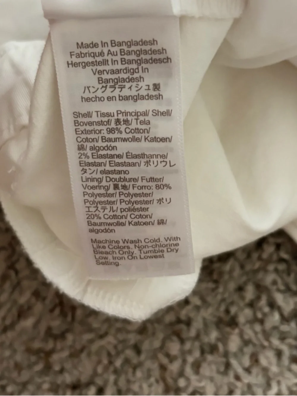 J. Crew White Women's Bermuda Shorts - Picture 3 of 4